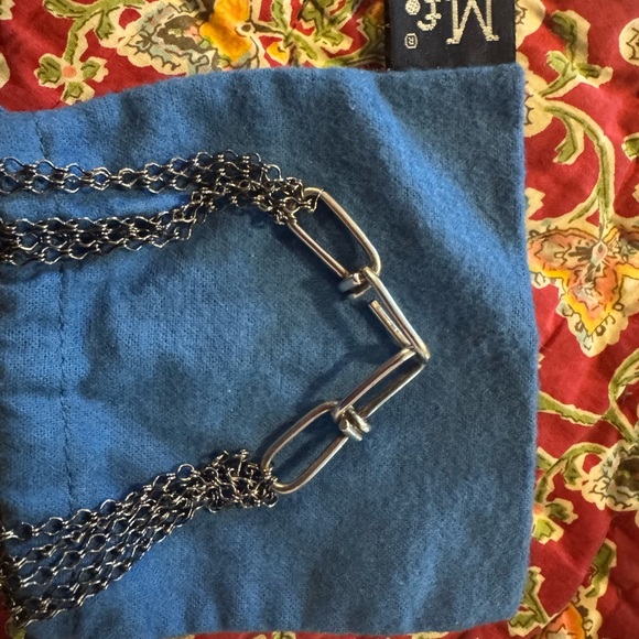 Mignon Faget 🖤 Silver Chain Necklace - Picture 4 of 6